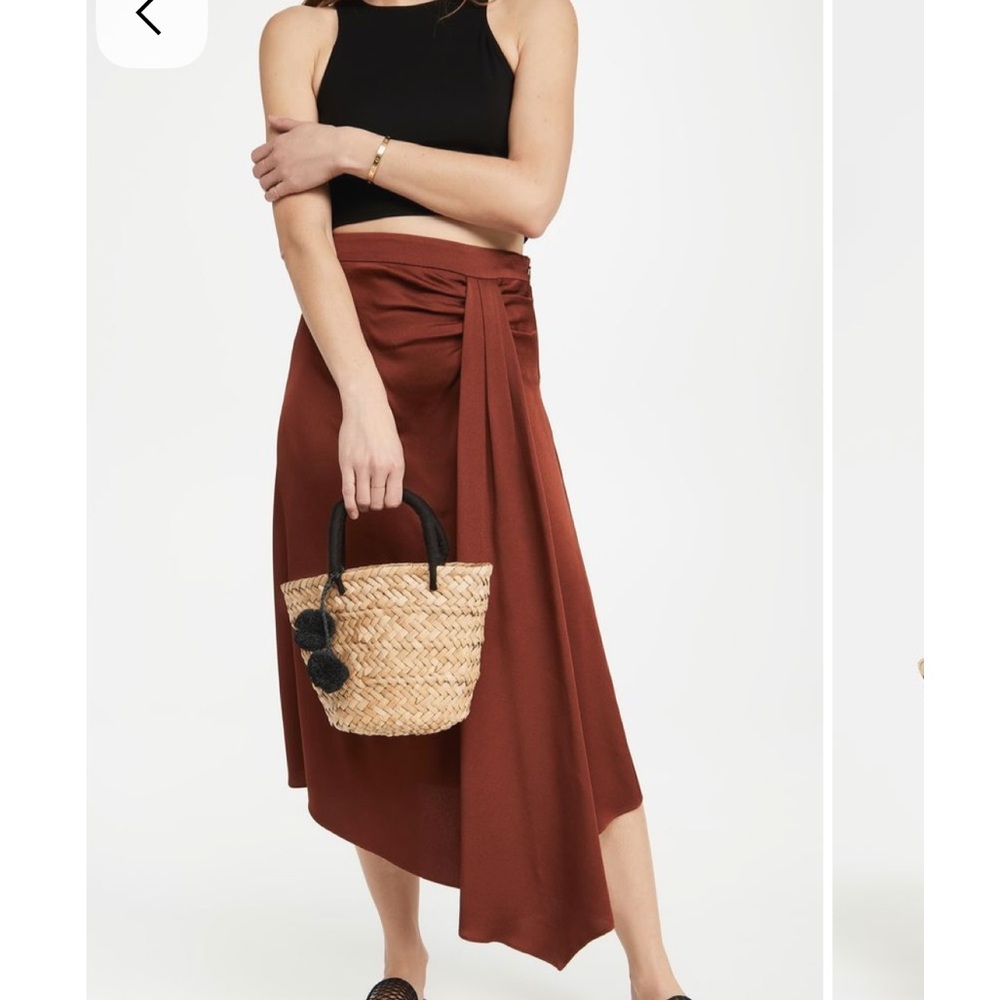 Kayu Mini St. Tropez Straw Tote Bag